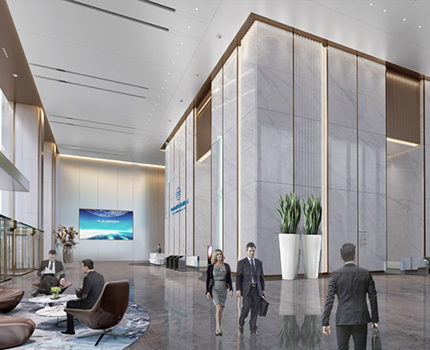 航運(yùn)大廈辦公空間裝飾設(shè)計(jì)